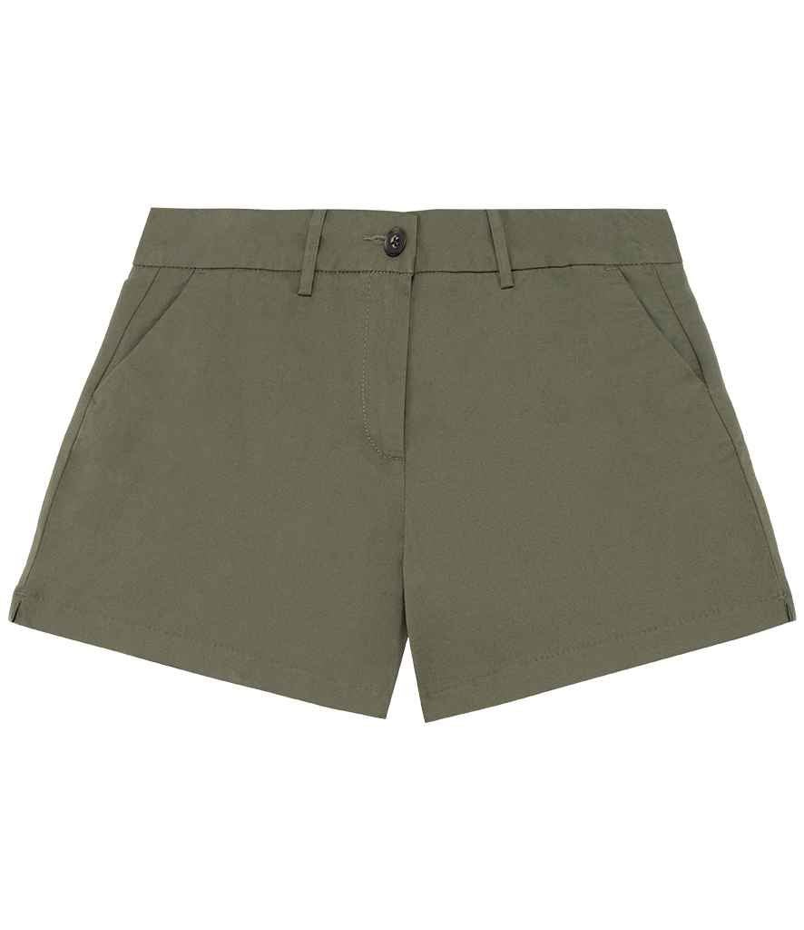 Organic Ladies Chino Shorts - Bascora