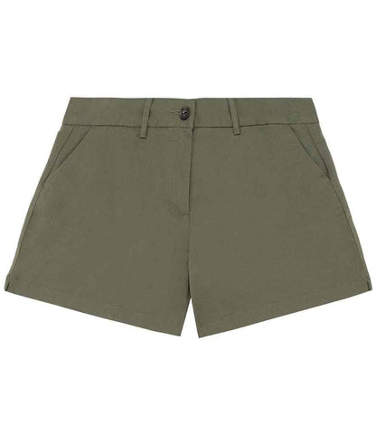 Organic Ladies Chino Shorts - Bascora