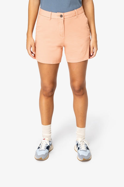 Organic Ladies Chino Shorts - Bascora