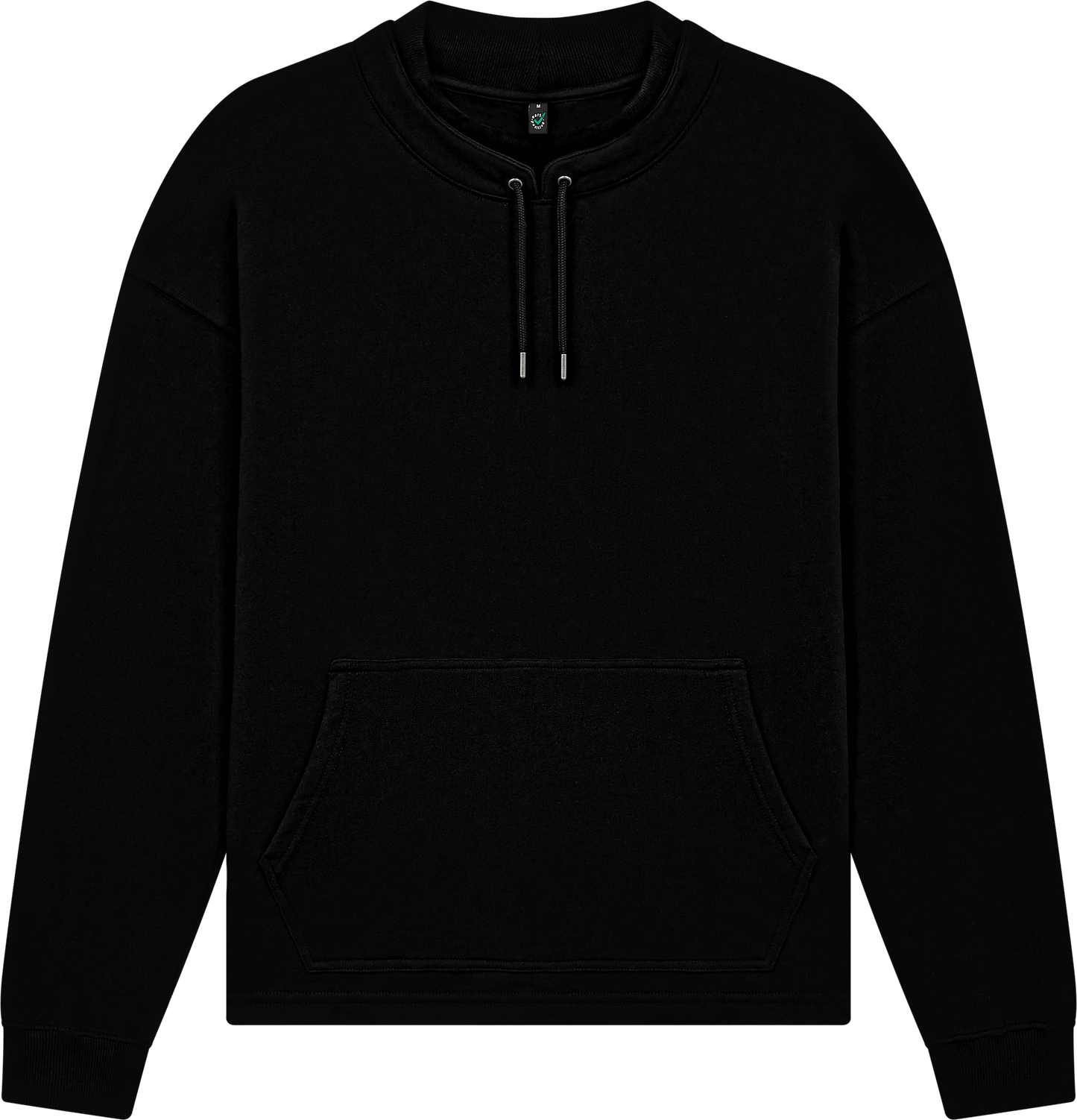 Organic Mock Neck Sweatshirt — Unisex - Bascora