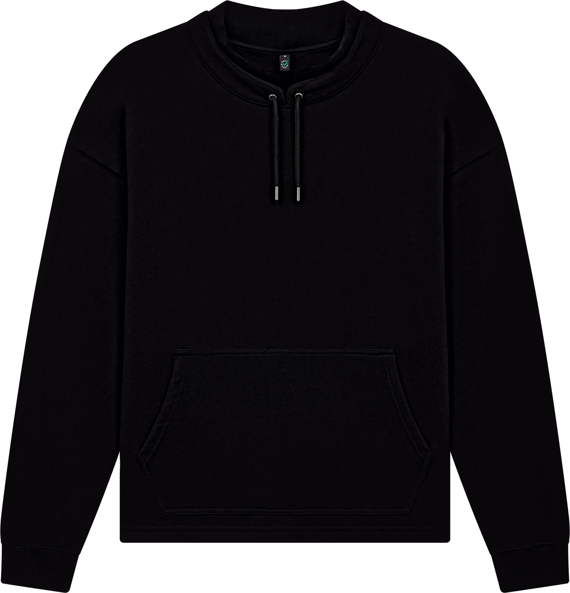 Organic Mock Neck Sweatshirt — Unisex - Bascora
