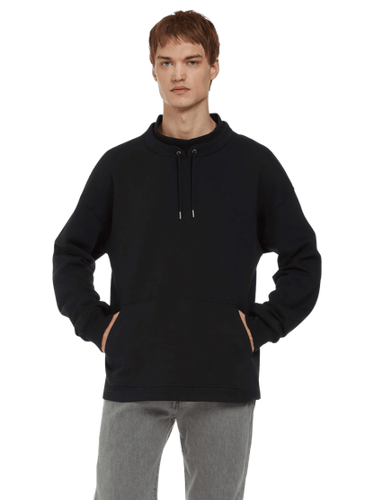 Organic Mock Neck Sweatshirt — Unisex - Bascora