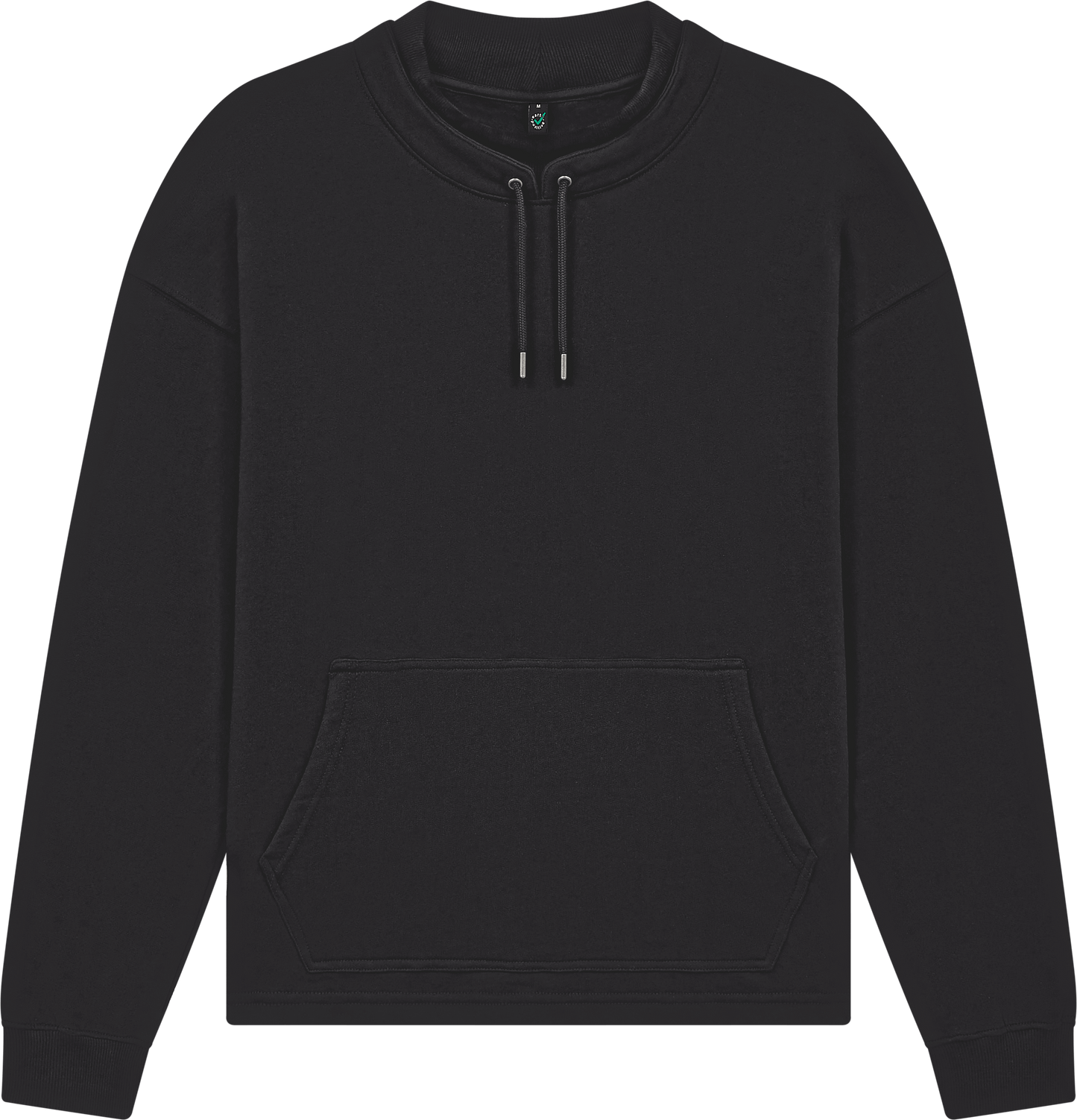 Organic Mock Neck Sweatshirt — Unisex - Bascora