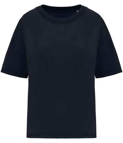 Organic Oversize Washed T-Shirt – Women's - Bascora