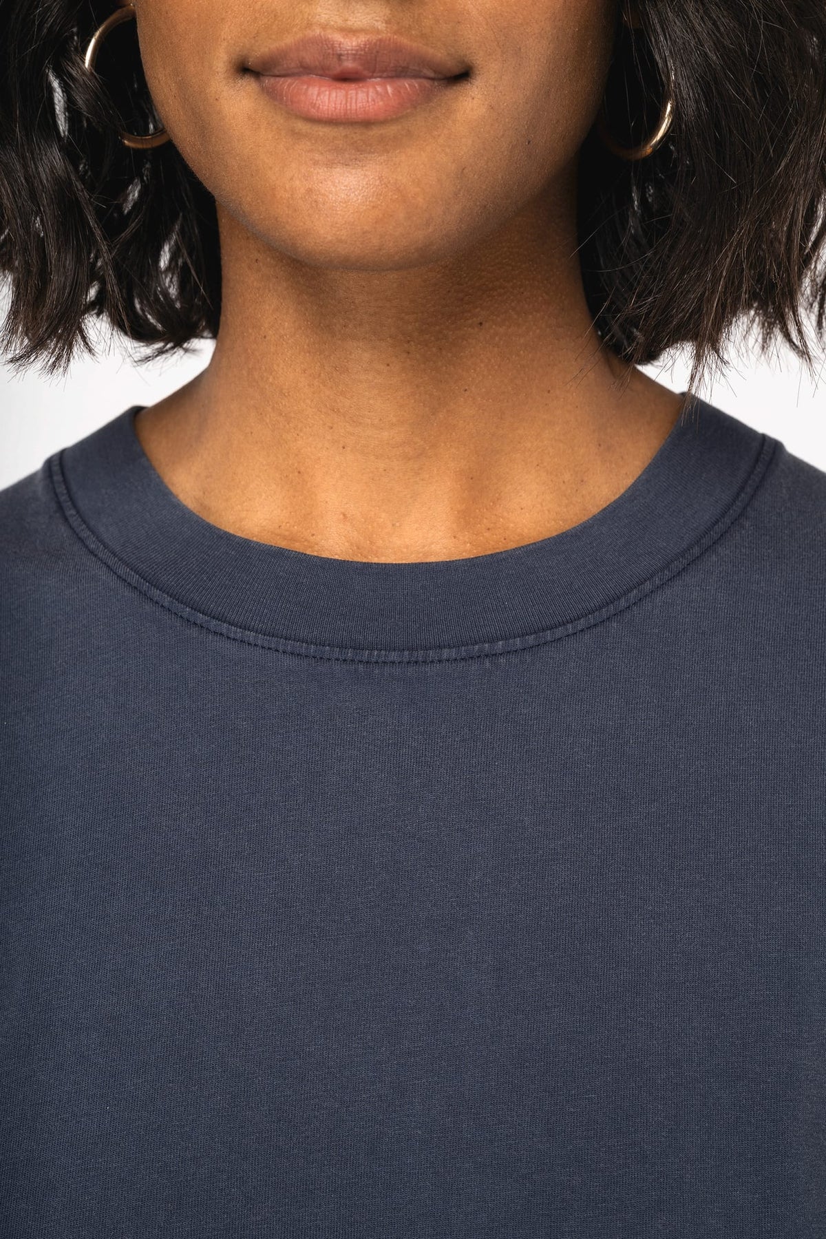 Organic Oversize Washed T-Shirt – Women's - Bascora