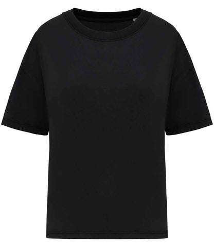 Organic Oversize Washed T-Shirt – Women's - Bascora