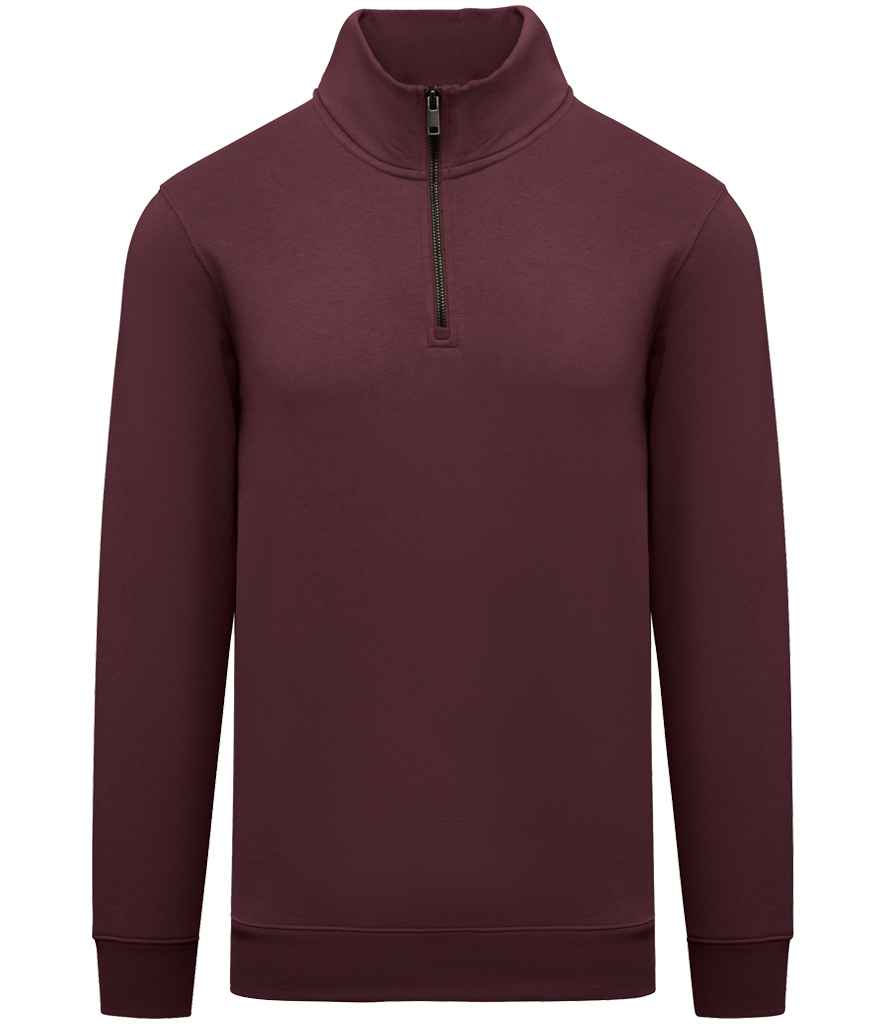 Organic Quarter Zip Sweatshirt – Men's - Bascora