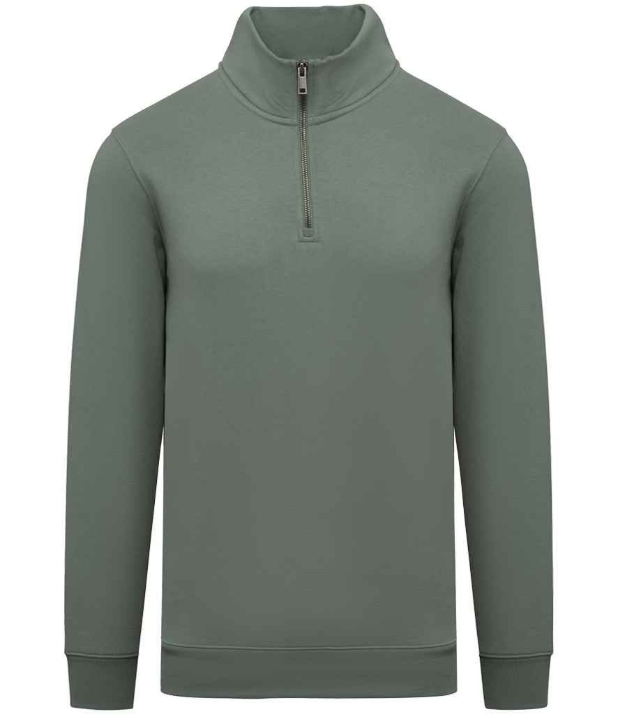 Organic Quarter Zip Sweatshirt – Men's - Bascora