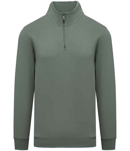 Organic Quarter Zip Sweatshirt – Men's - Bascora