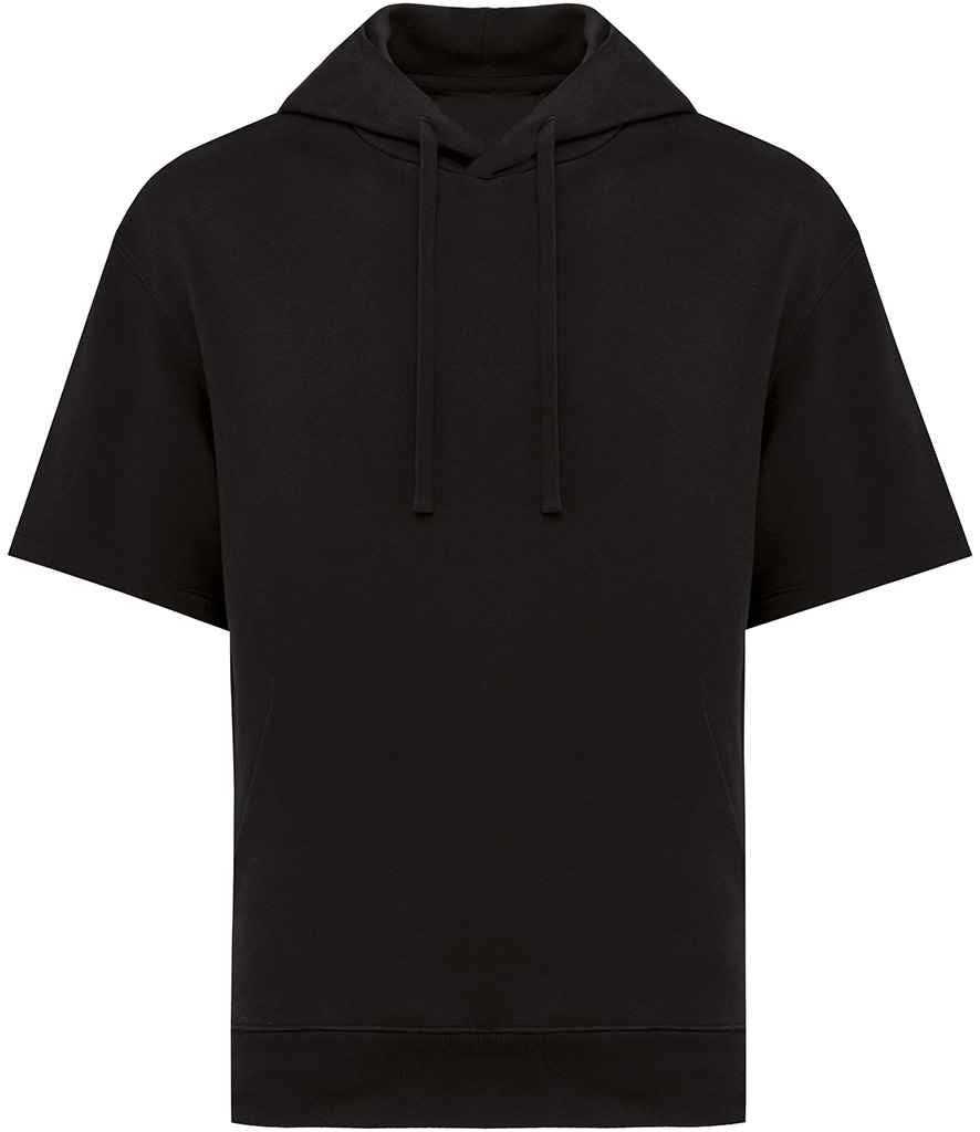 Organic Short Sleeve T-Shirt Hoodie - Bascora