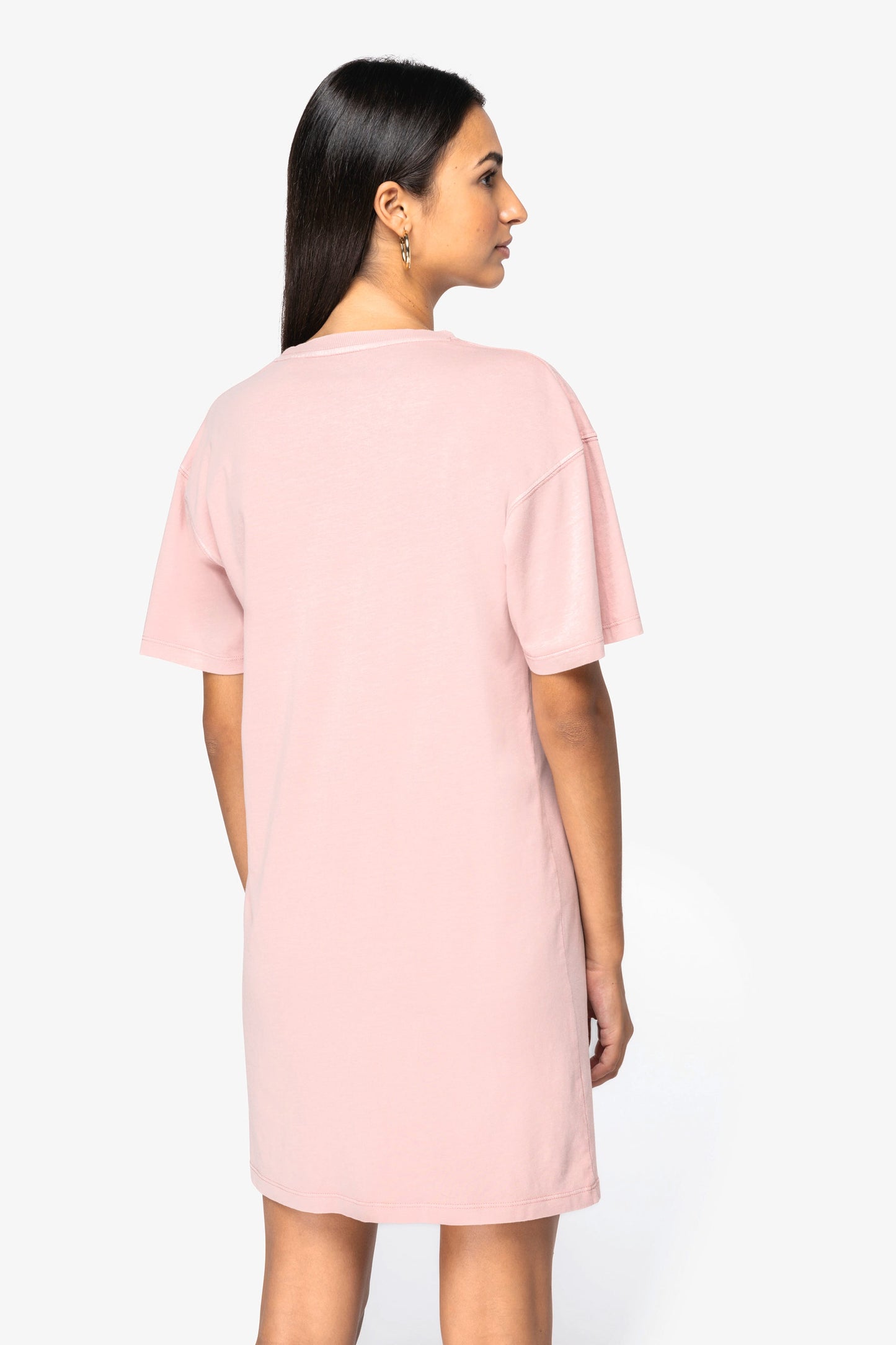 Organic Stonewash T-Shirt Dress - Bascora