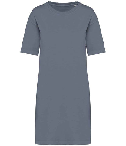 Organic Stonewash T-Shirt Dress - Bascora