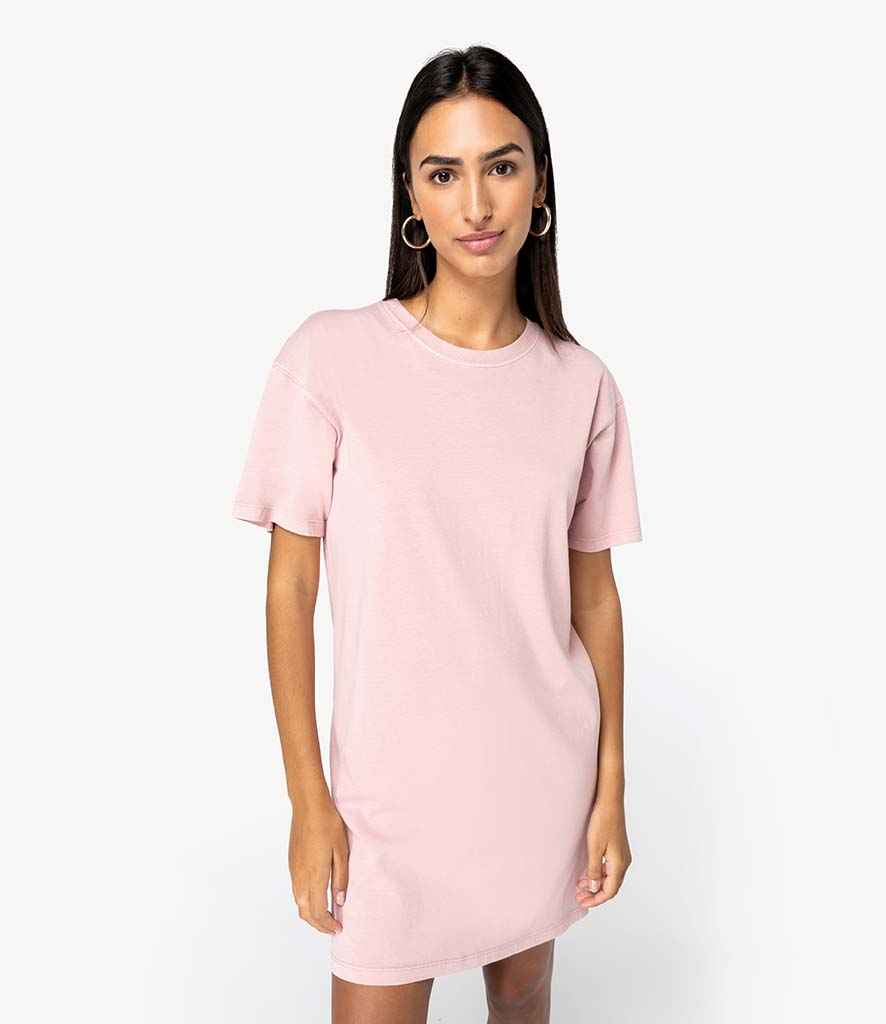Organic Stonewash T-Shirt Dress - Bascora