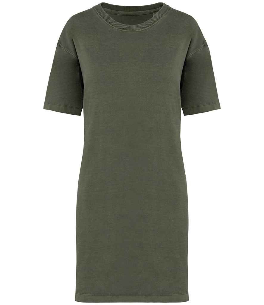 Organic Stonewash T-Shirt Dress - Bascora