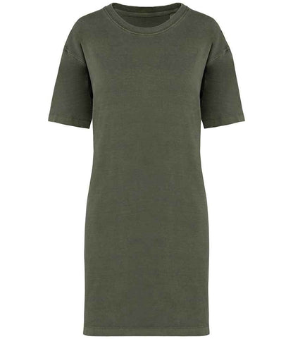 Organic Stonewash T-Shirt Dress - Bascora