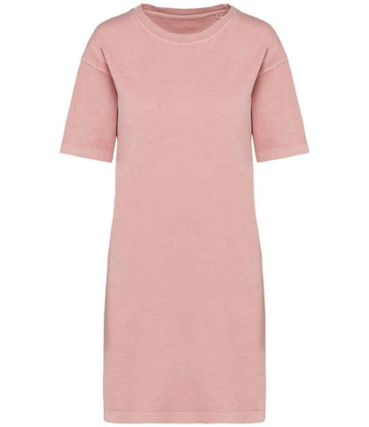 Organic Stonewash T-Shirt Dress - Bascora