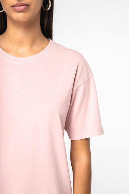 Organic Stonewash T-Shirt Dress - Bascora
