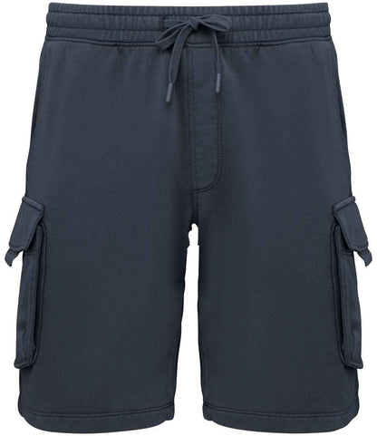 Organic Washed Effect Cargo Shorts - Bascora