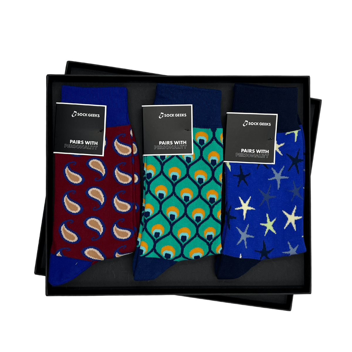 Organics COLLECTION 3 pairs Luxury Sock Gift Box - Bascora
