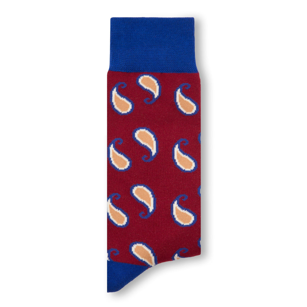 Organics Collection - Paisley Socks Design - Bascora