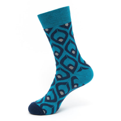 Organics Collection - Peacock Socks - Bascora