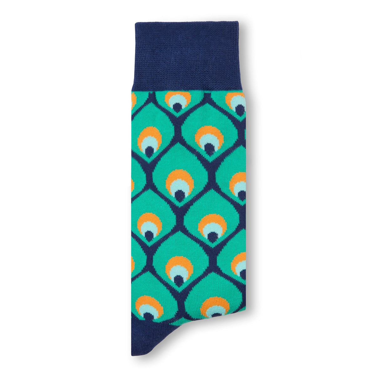 Organics Collection - Peacock Socks - Bascora