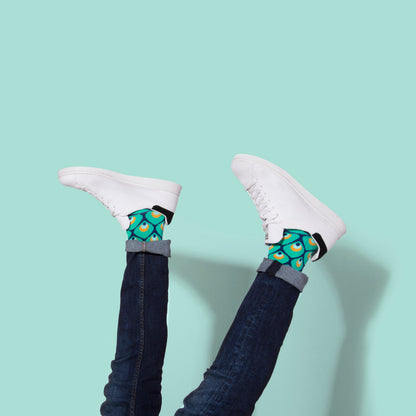 Organics Collection - Peacock Socks - Bascora