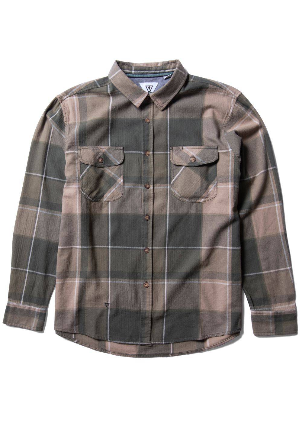 Camisa Franela Manga Larga Vissla Central Coast Eco