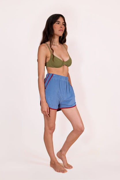Pantalón corto de tela esponjosa Sisstr Dannie