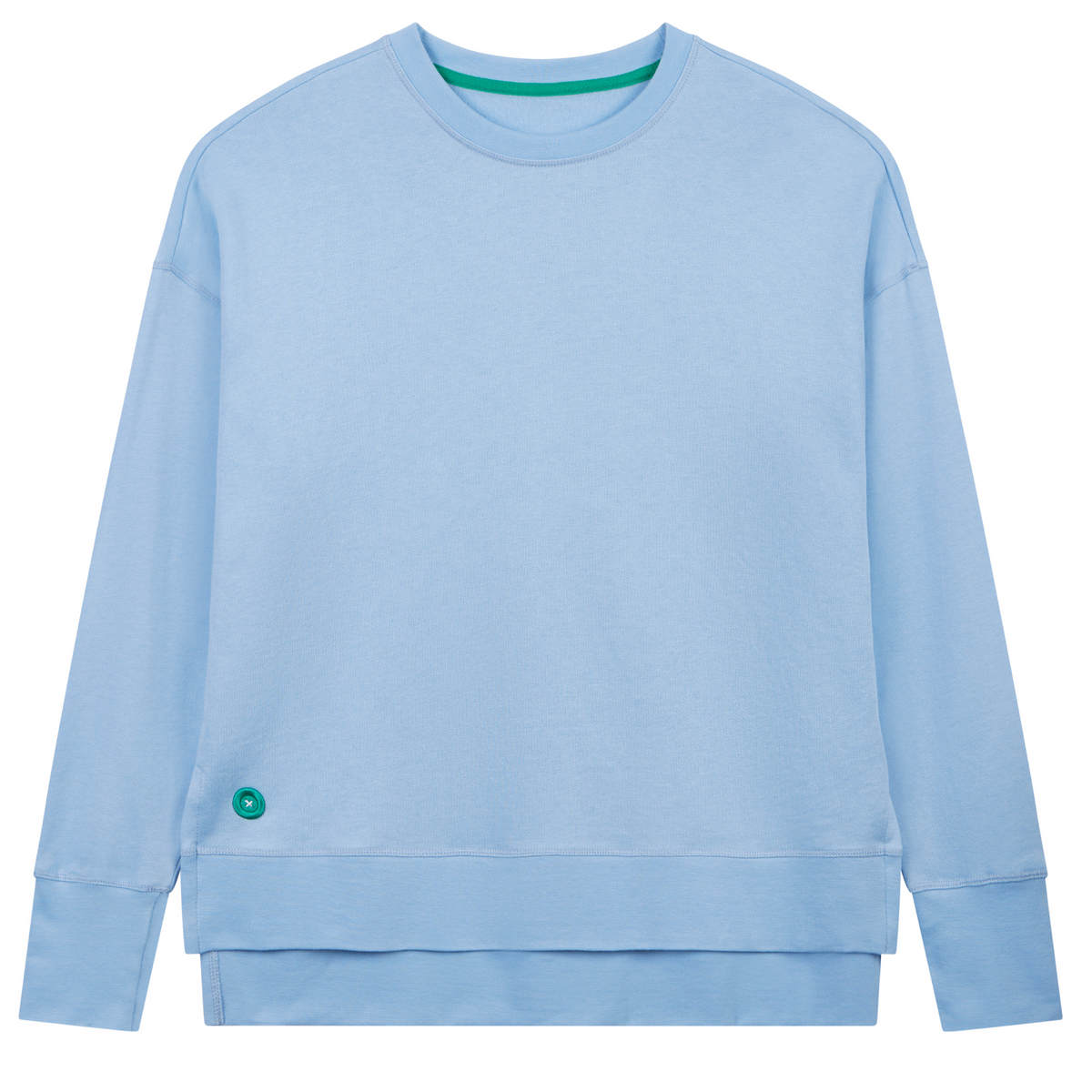 Loungers Organic Cotton Modal Longline Sweatshirt