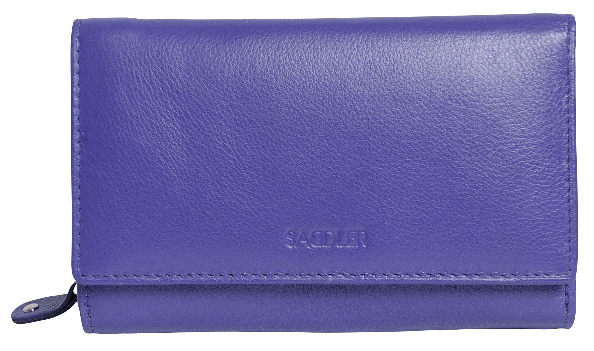 Paula RFID Leather Trifold Purse - Bascora