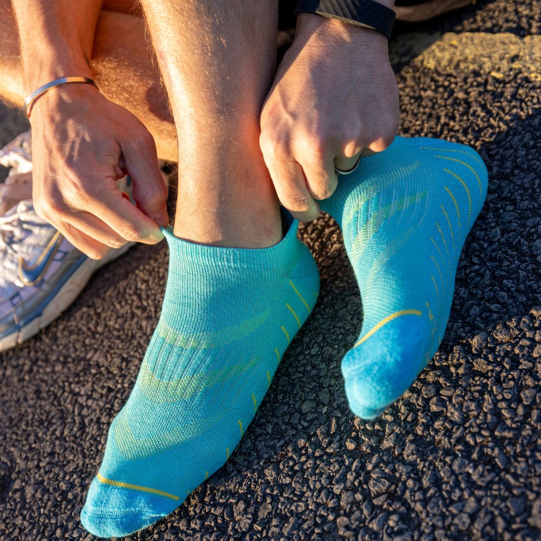 Performance Trainer Socks – Blue - Bascora