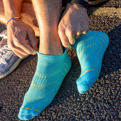 Performance Trainer Socks – Blue - Bascora