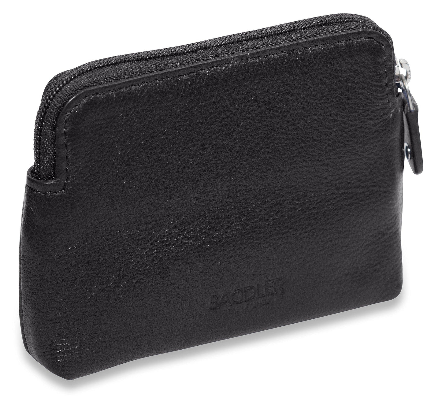 Pia RFID Leather Zip-Top Purse – Saddler - Bascora