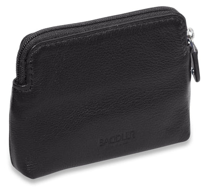 Pia RFID Leather Zip-Top Purse – Saddler - Bascora