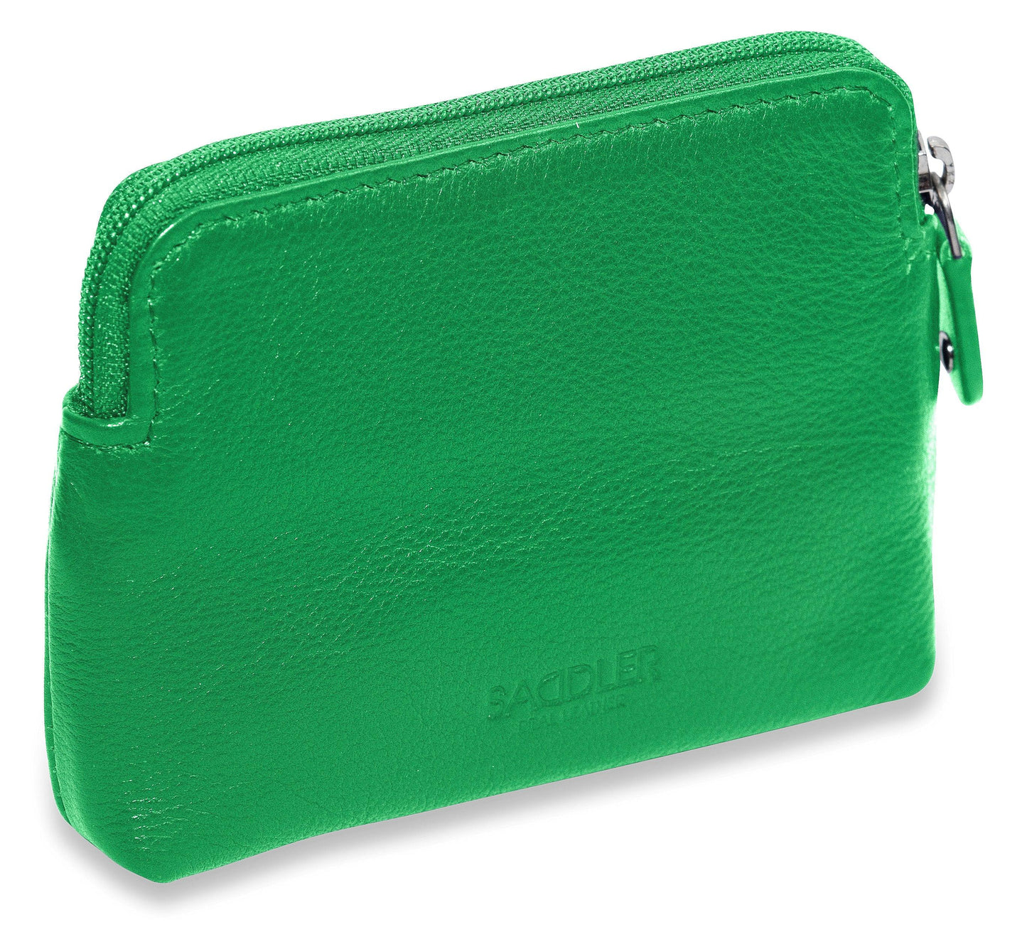 Pia RFID Leather Zip-Top Purse – Saddler - Bascora