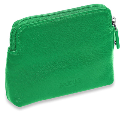Pia RFID Leather Zip-Top Purse – Saddler - Bascora