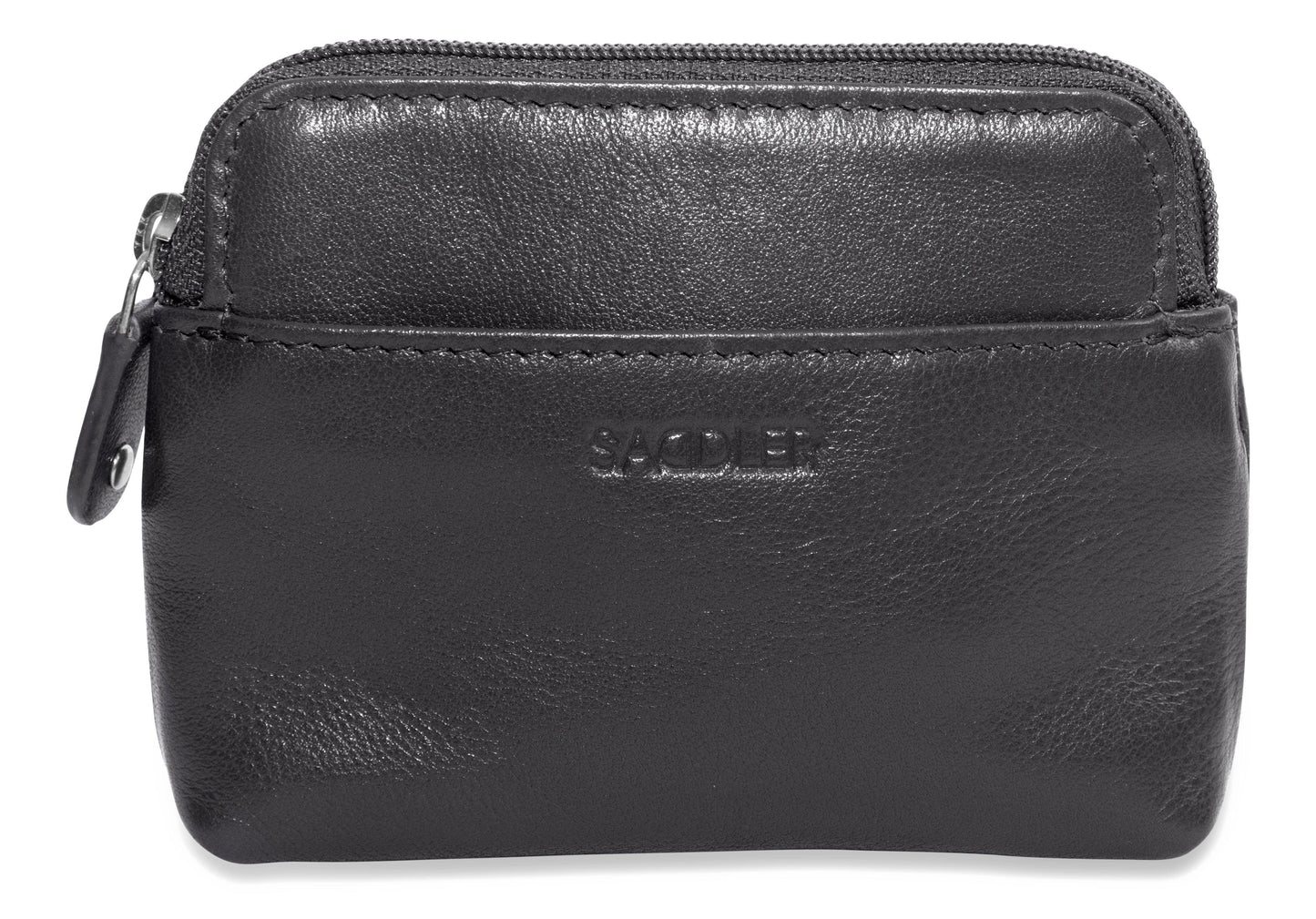 Pia RFID Leather Zip-Top Purse – Saddler - Bascora