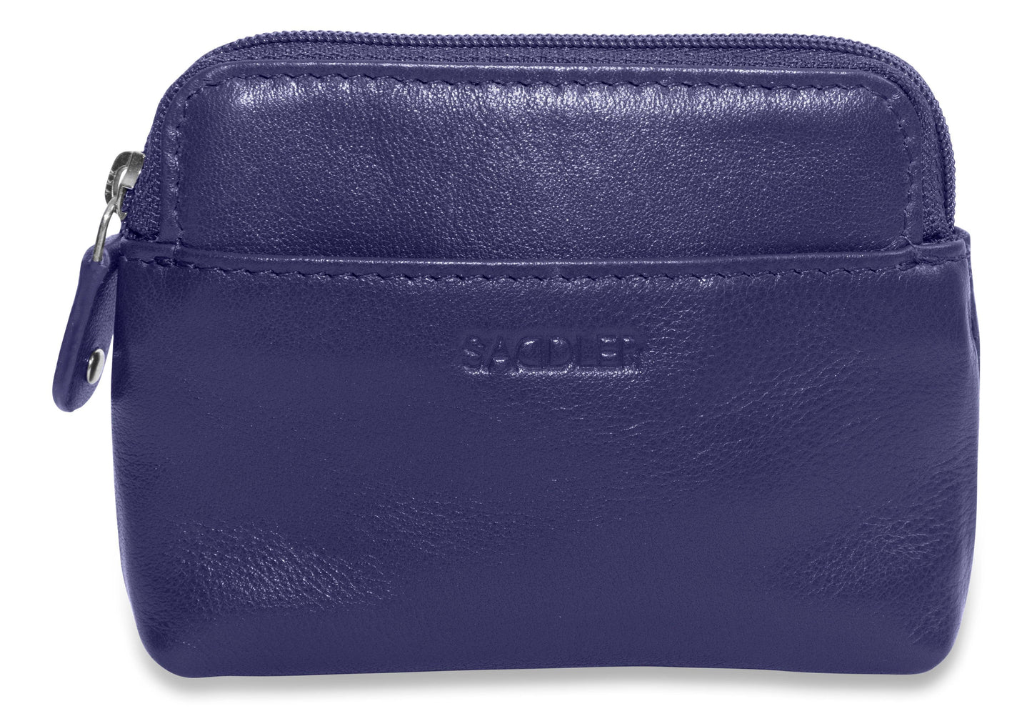 Pia RFID Leather Zip-Top Purse – Saddler - Bascora