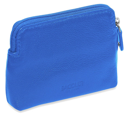 Pia RFID Leather Zip-Top Purse – Saddler - Bascora