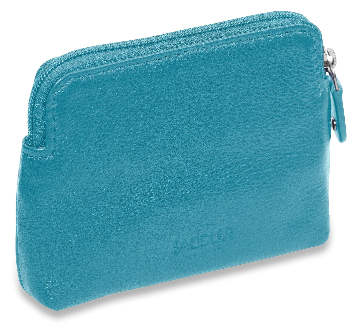 Pia RFID Leather Zip-Top Purse – Saddler - Bascora