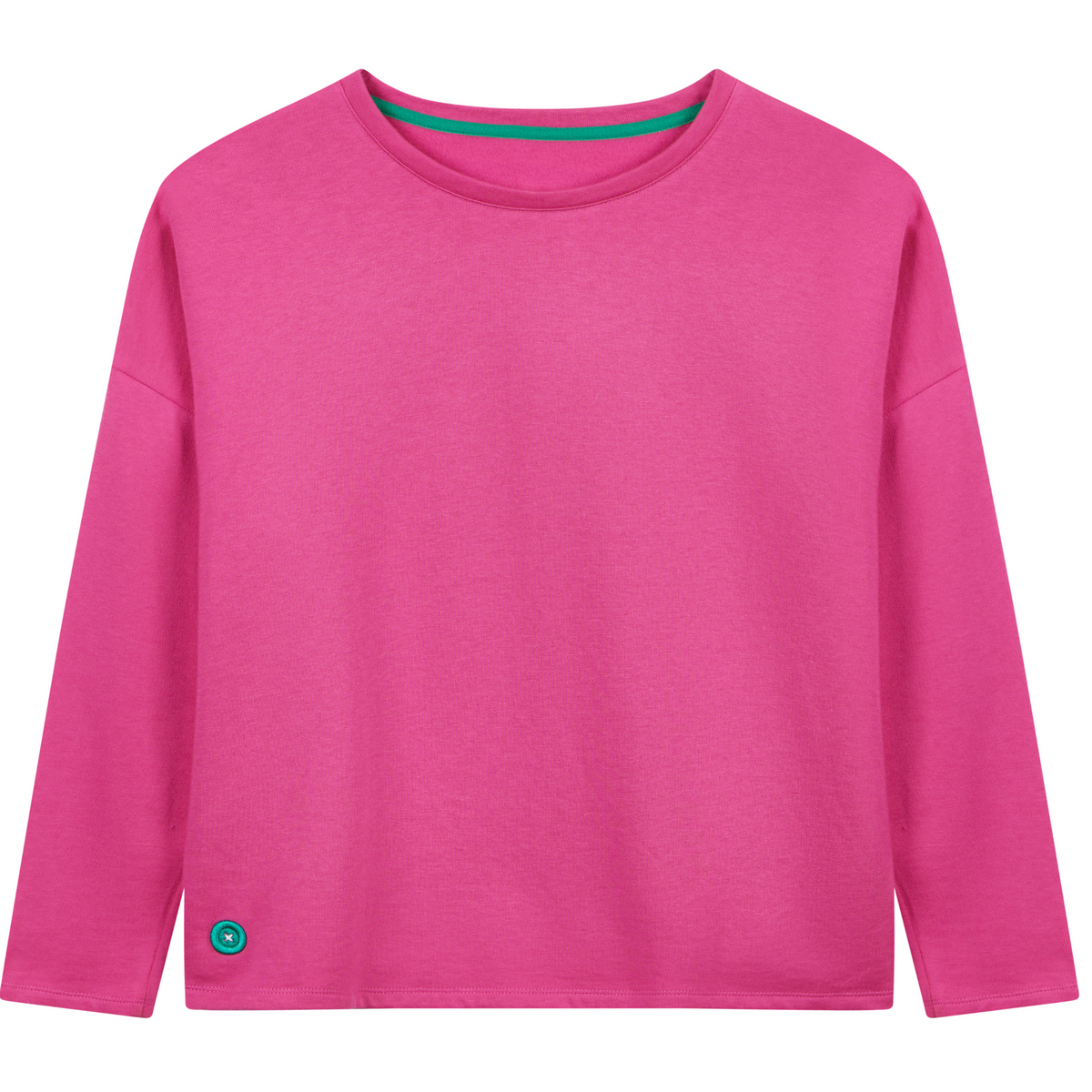 Loungers Organic Cotton Modal Boxy Sweatshirt
