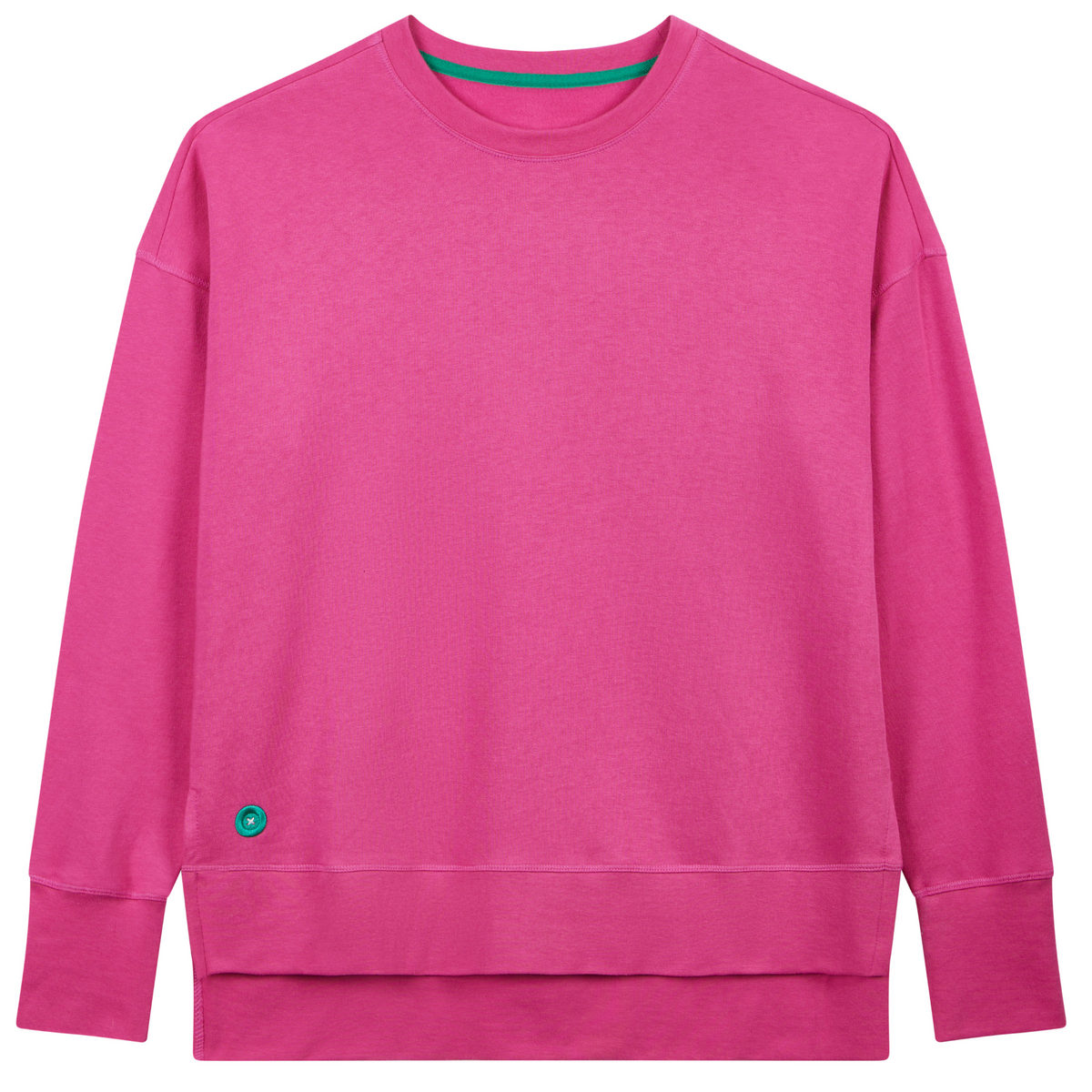 Loungers Unisex Organic Cotton Modal Longline Sweatshirt
