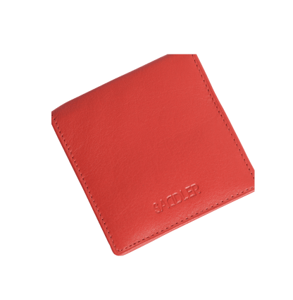 Poppy Leather Mini Tray Purse - Bascora