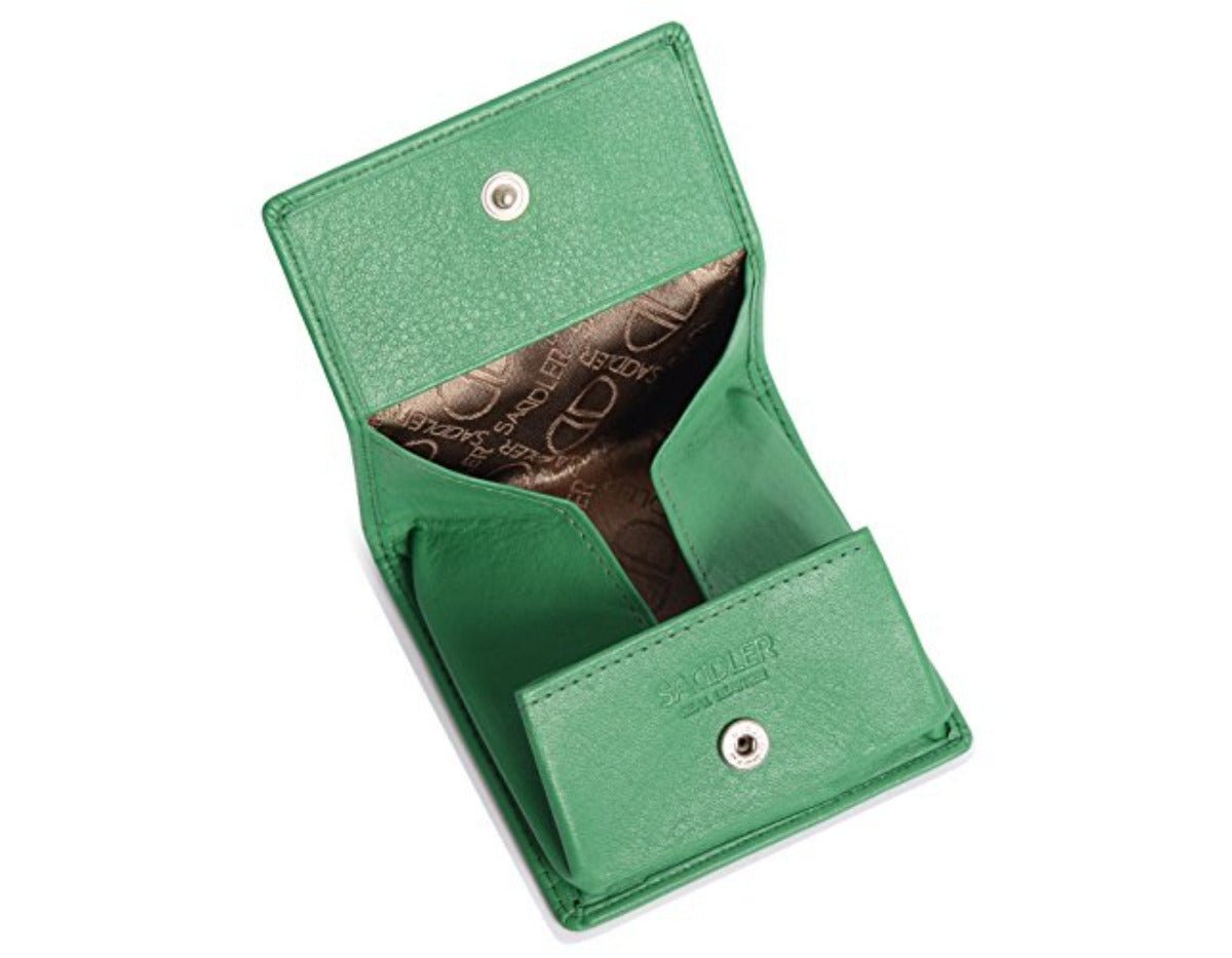 Poppy Leather Mini Tray Purse - Bascora