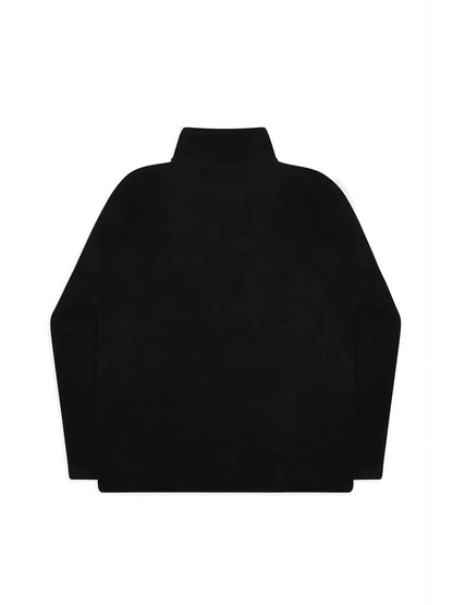 Positano Yacht Fleece – Black - Bascora