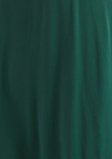 Rebecka Twill Long Sleeve Midi Dress - Bascora