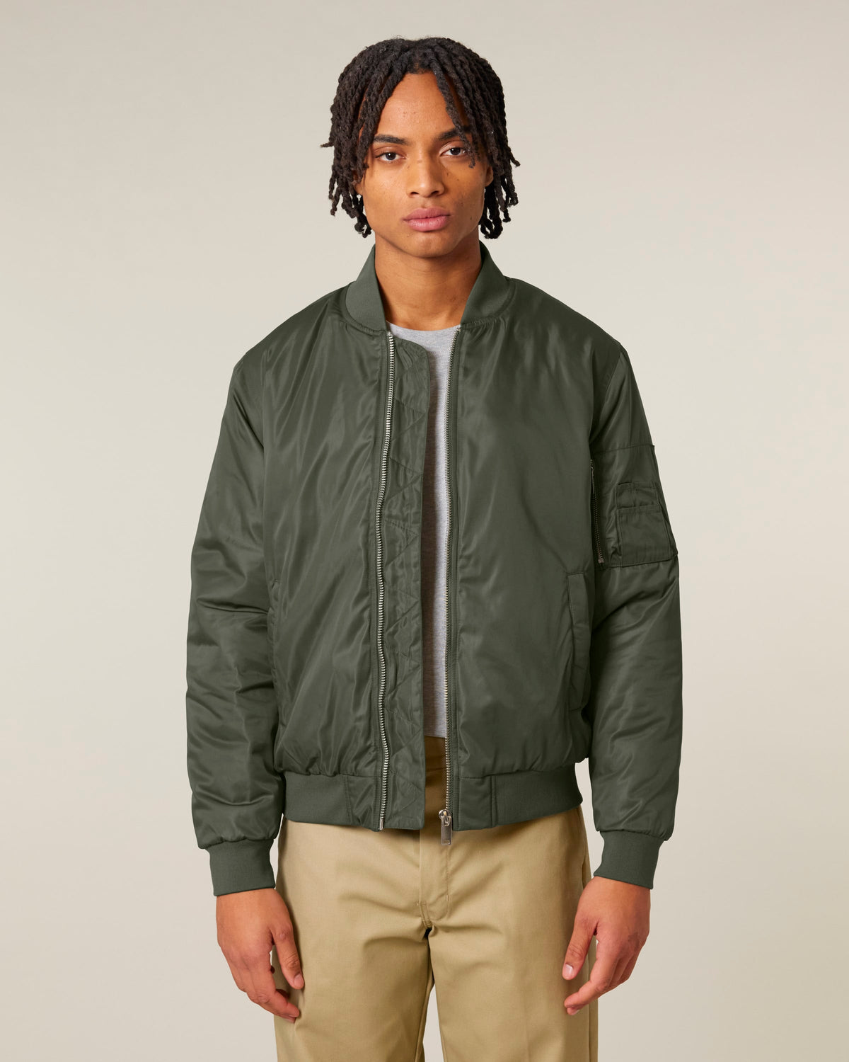 Recycled Bomber Jacket – Unisex - Bascora