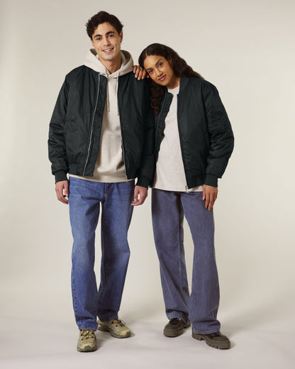 Recycled Bomber Jacket – Unisex - Bascora