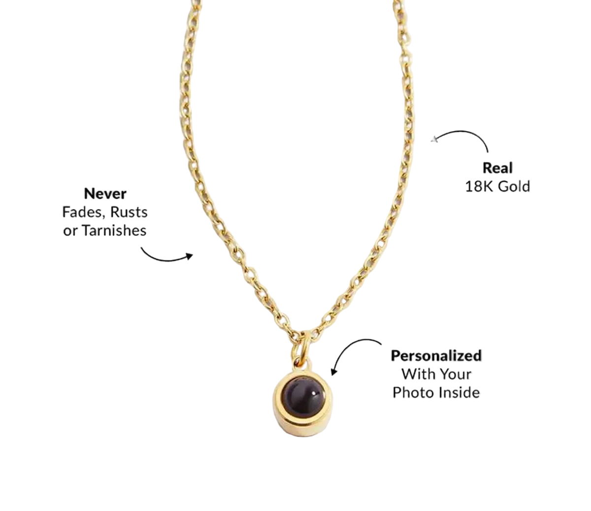 Savaé Design Secret Photo Locket Necklace